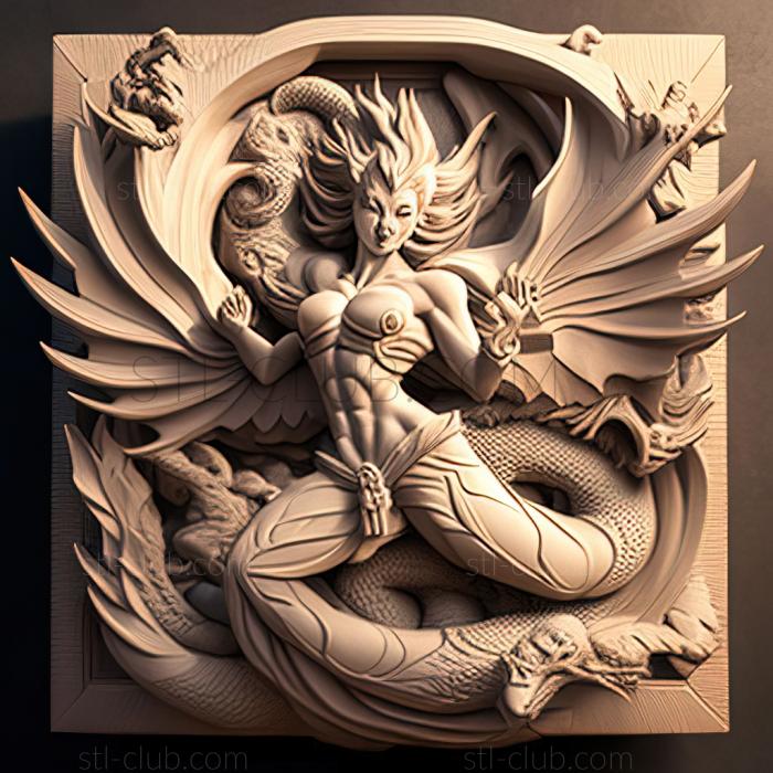 3D model Dragon Pearl Z Battle of the Gods anime (STL)